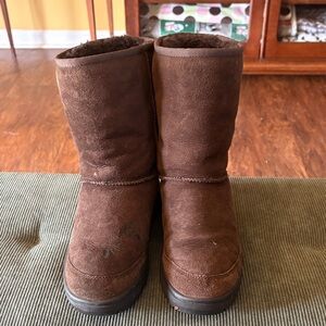UGG Chocolate Suede Boots